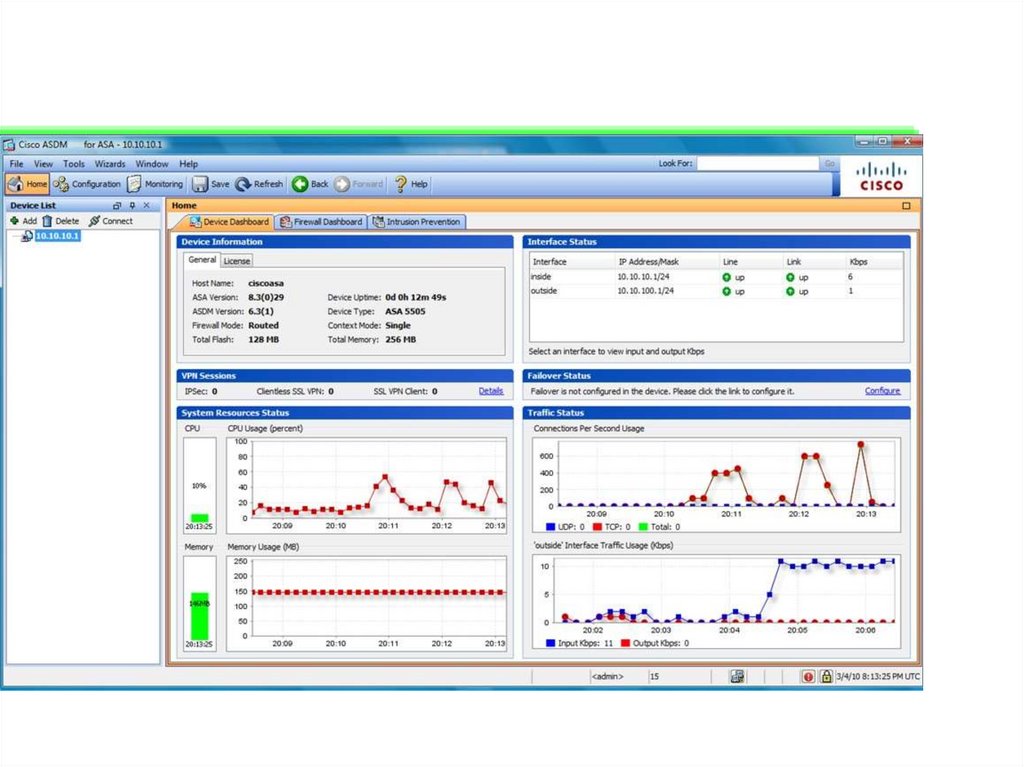 Управление через Web интерфейс