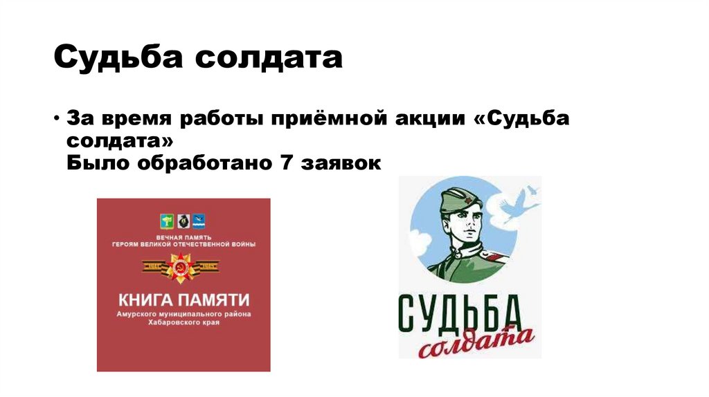 Судьба солдата