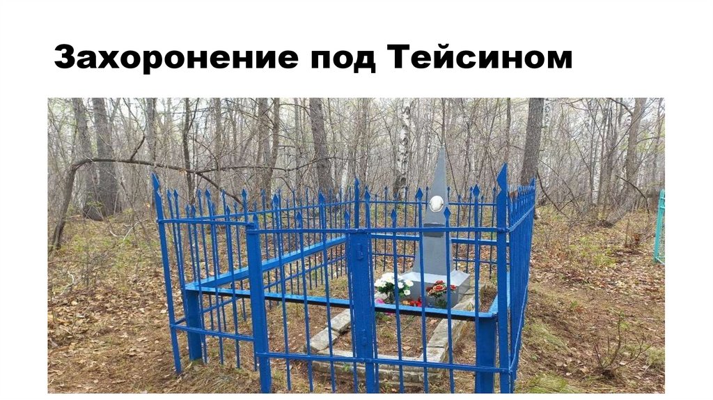 Захоронение под Тейсином