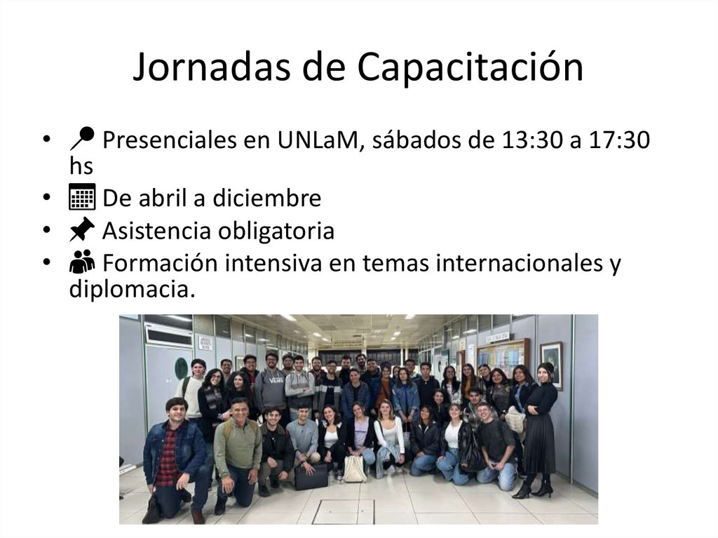 Jornadas de Capacitación