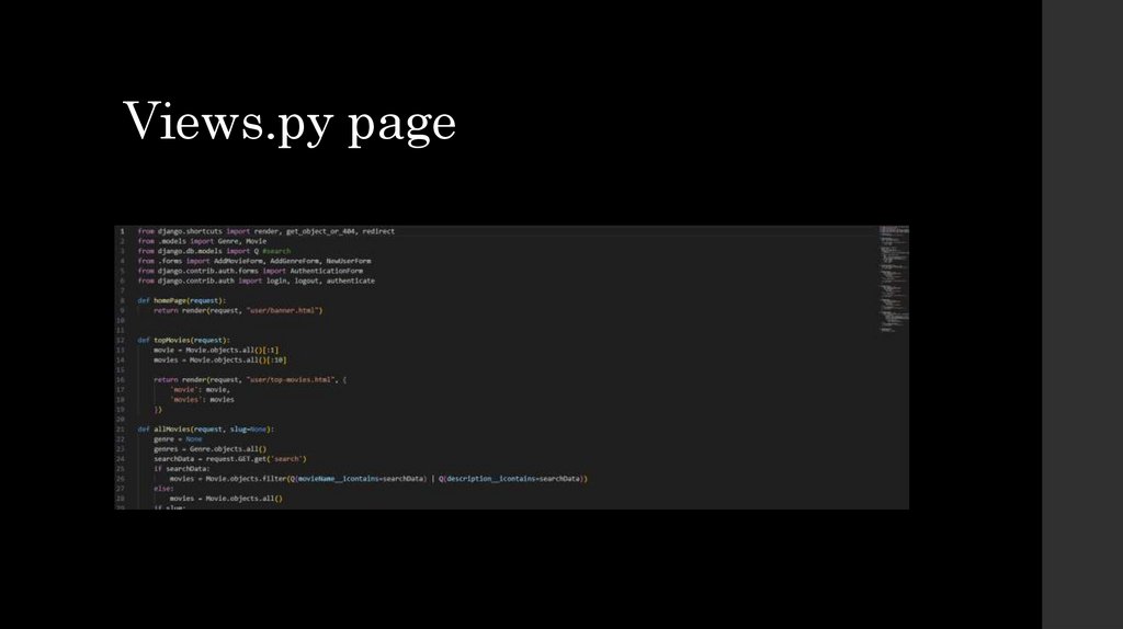Views.py page