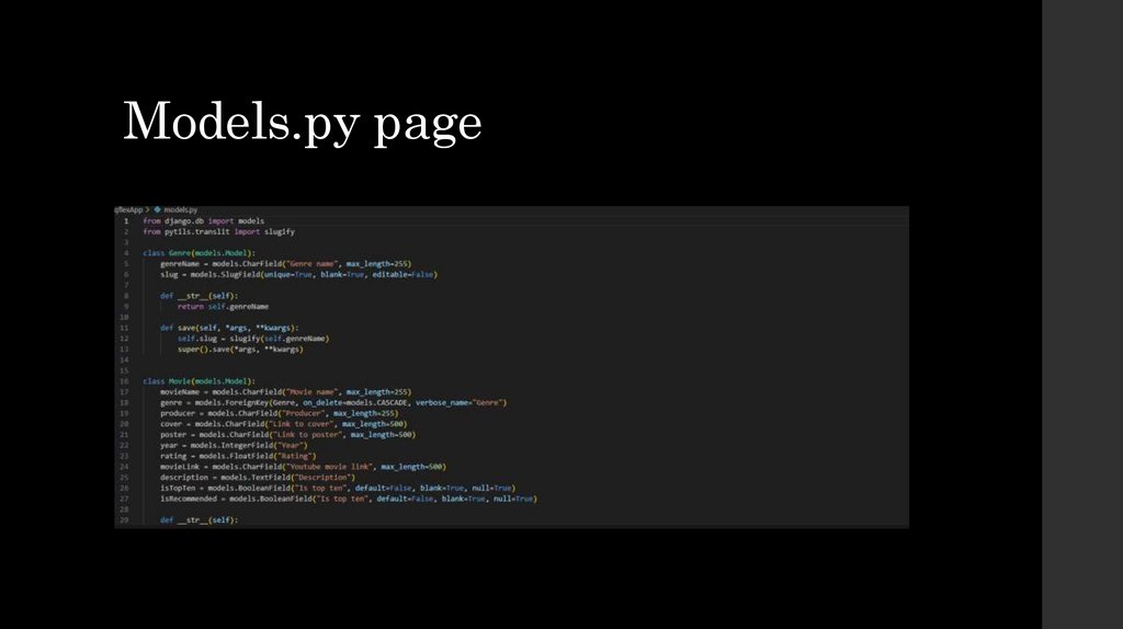 Models.py page