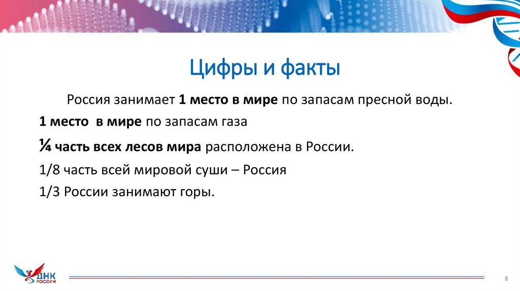 Цифры и факты