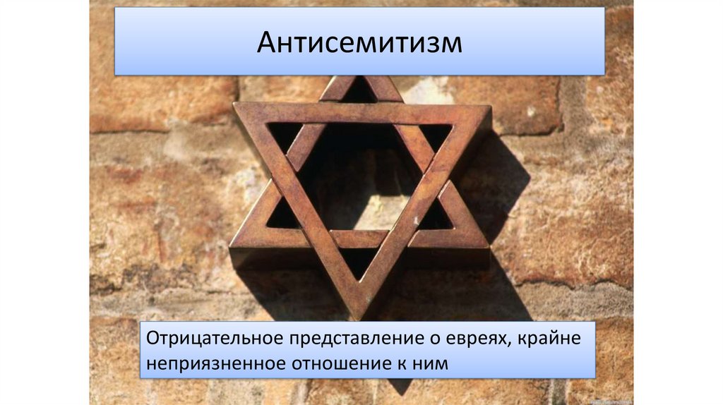 Антисемитизм