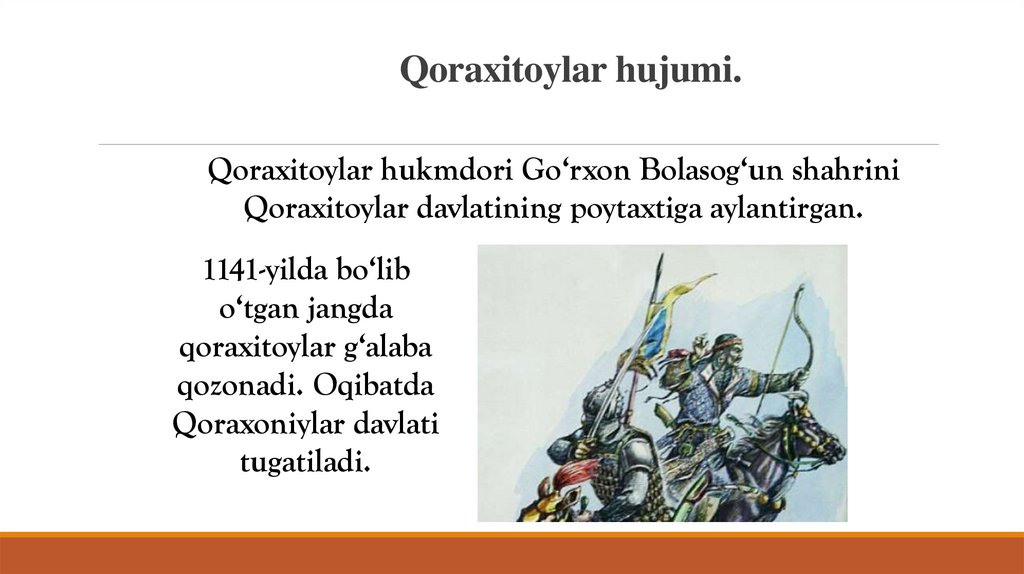 Qoraxitoylar hujumi.