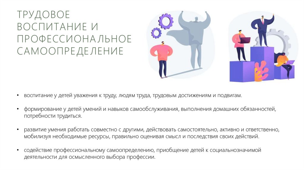 Трудовое воспитание и профессиональное самоопределение