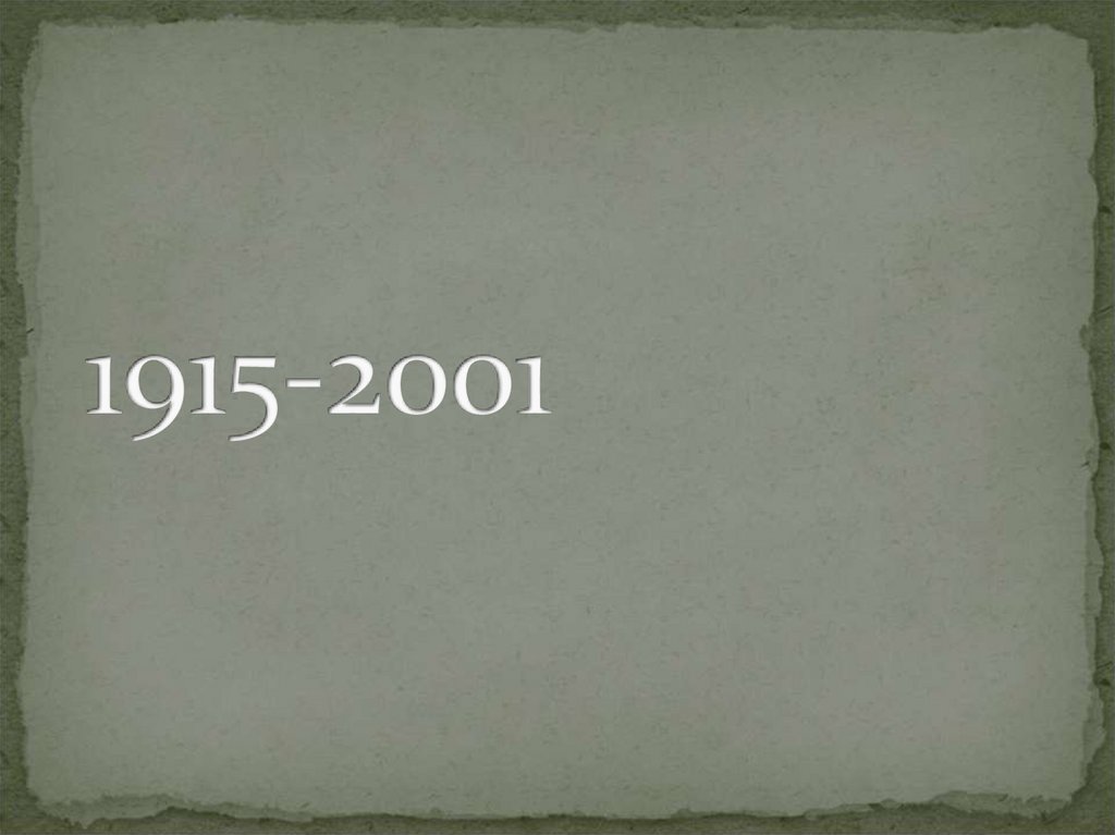 1915-2001