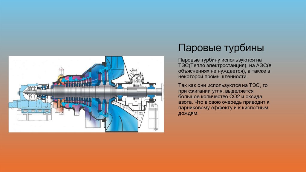 Паровые турбины