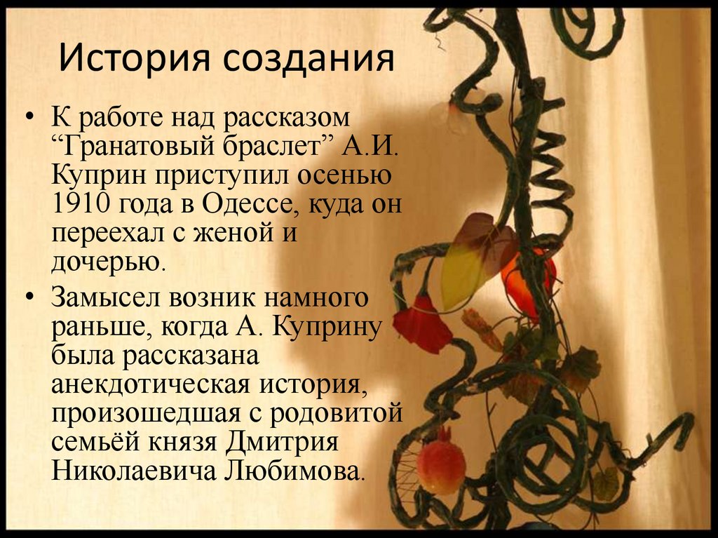 История создания