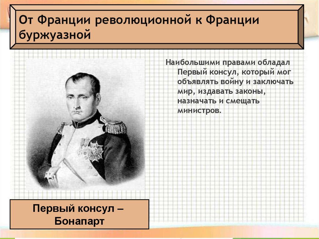 От Франции революционной к Франции буржуазной