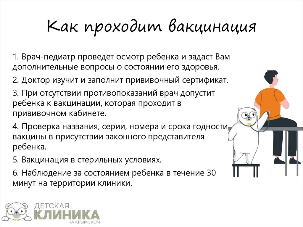 Как проходит вакцинация