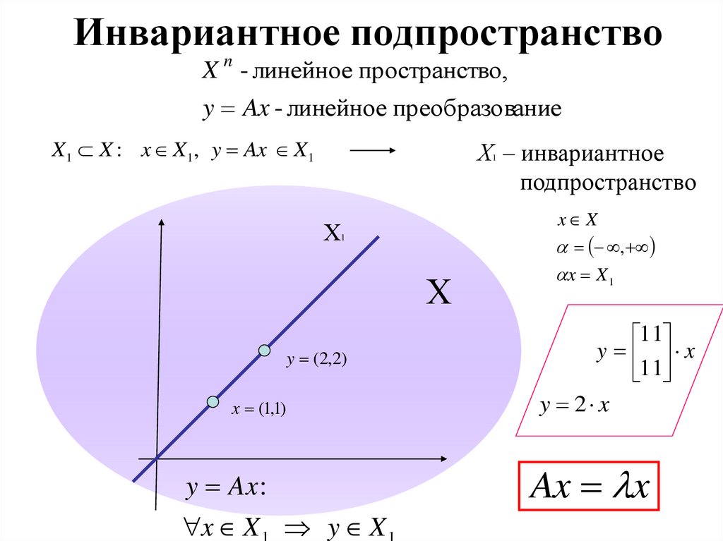 Инвариантное подпространство