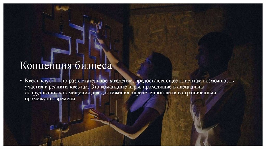 Концепция бизнеса