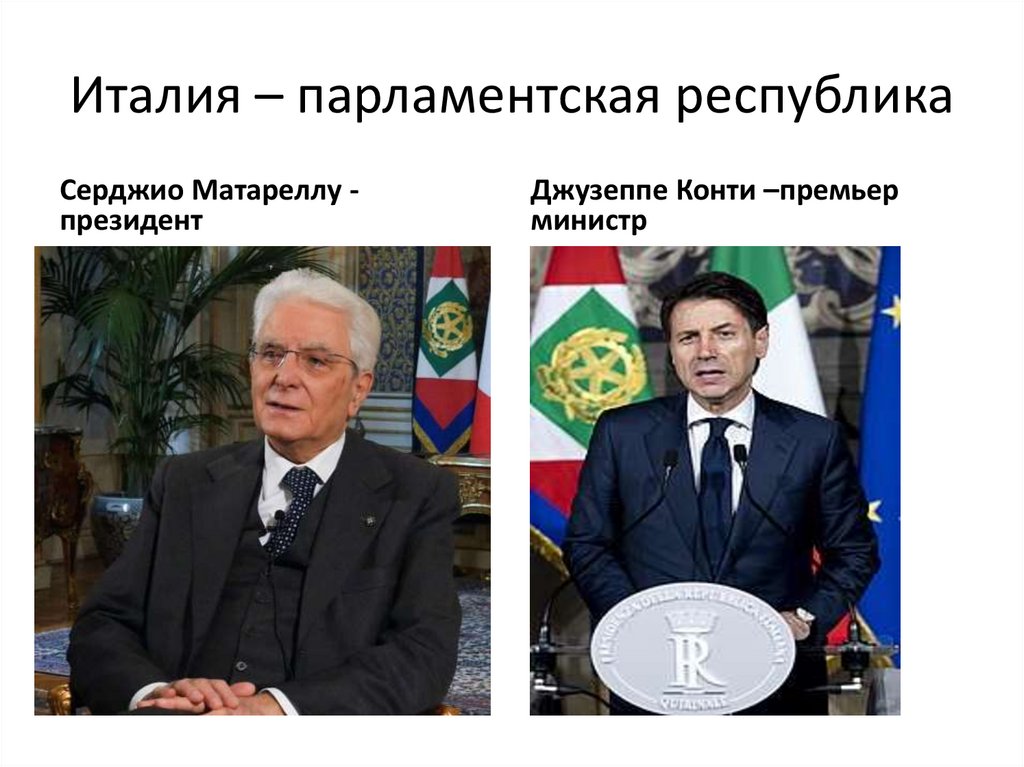 Италия – парламентская республика