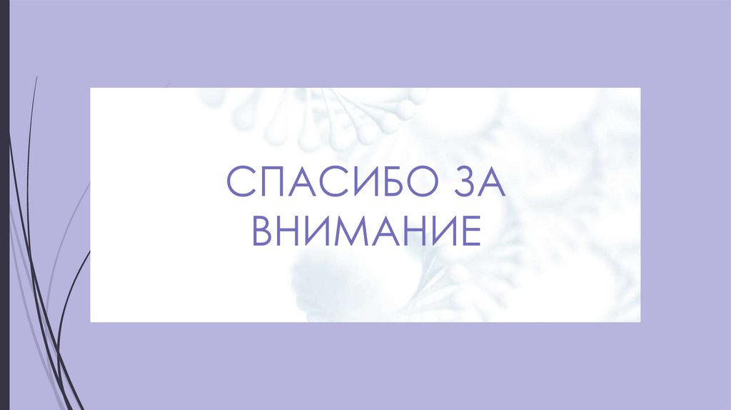 СПАСИБО ЗА ВНИМАНИЕ