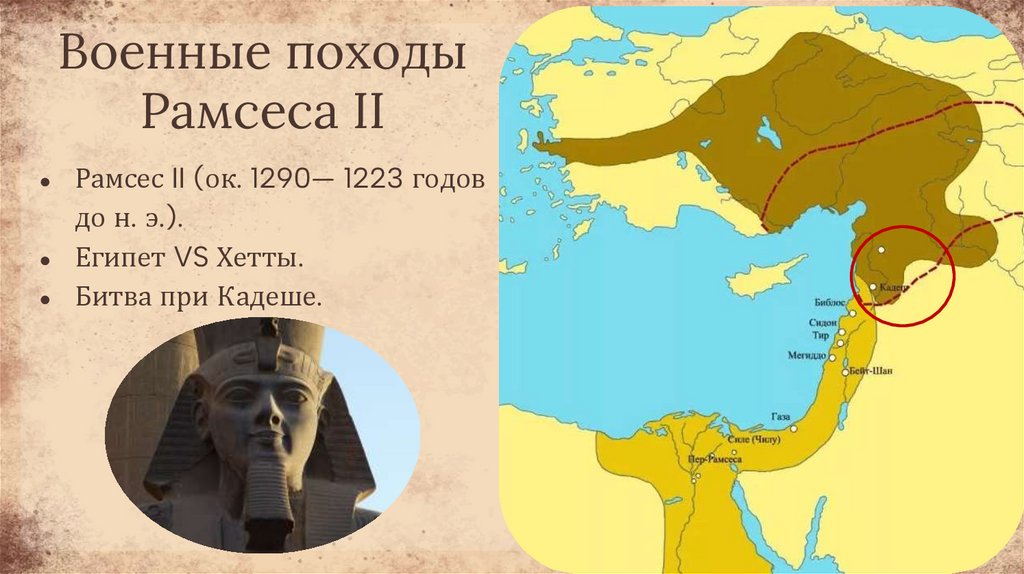 Военные походы Рамсеса II