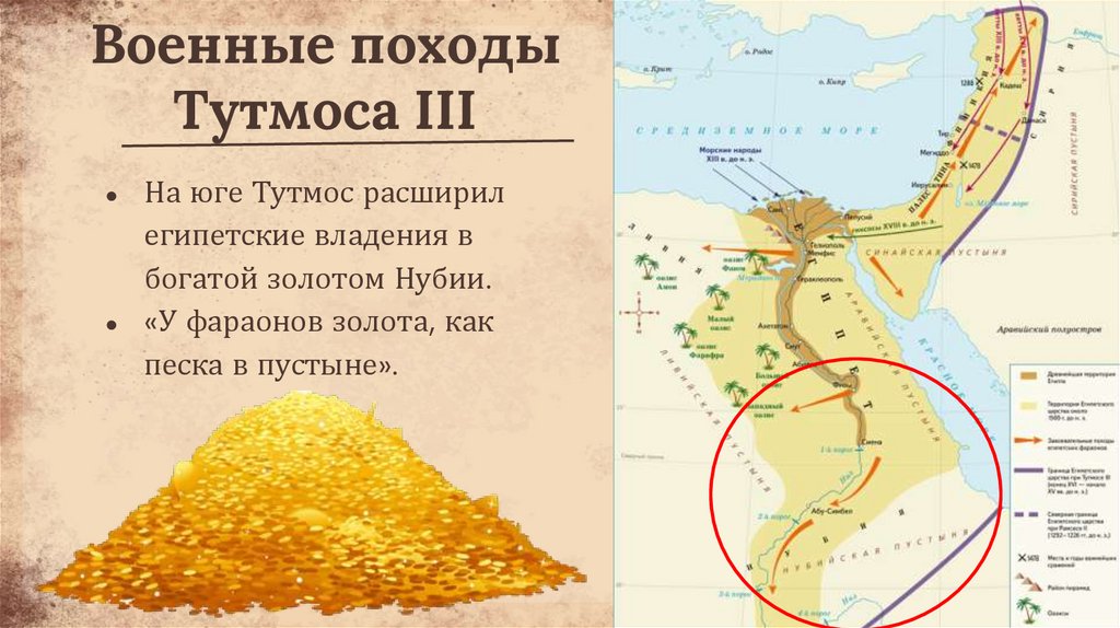 Военные походы Тутмоса III