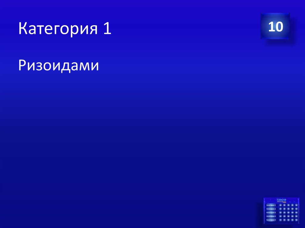 Категория 1