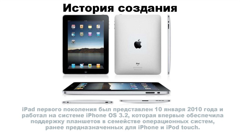 История создания