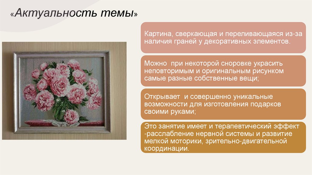 «Актуальность темы»