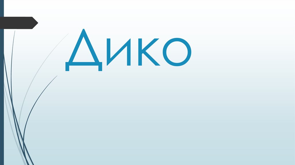 Дико