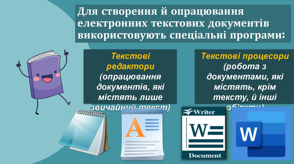 Об’єкти текстового документа