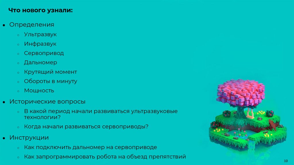 Что нового узнали: