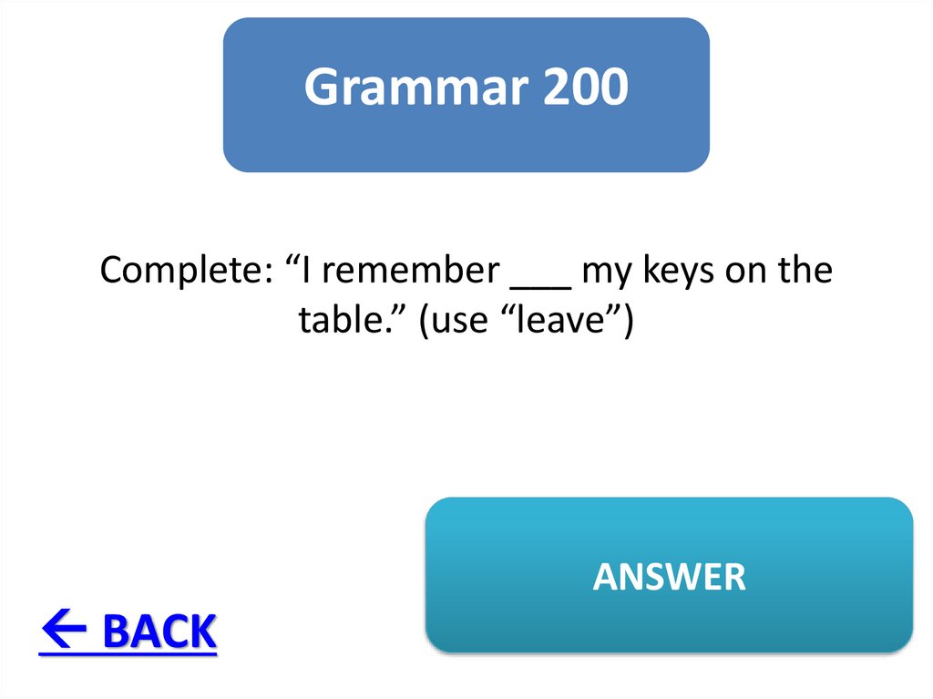 Grammar 200