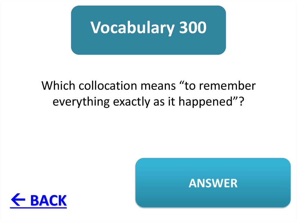 Vocabulary 300