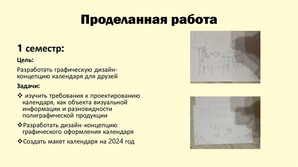 Проделанная работа