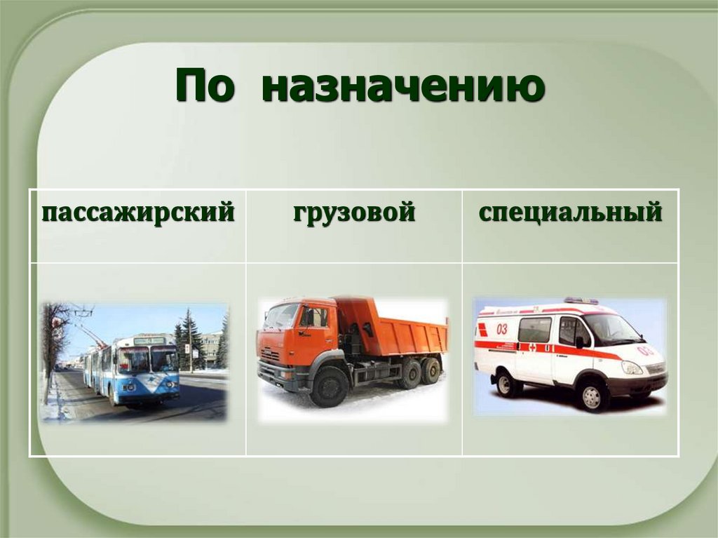 По назначению