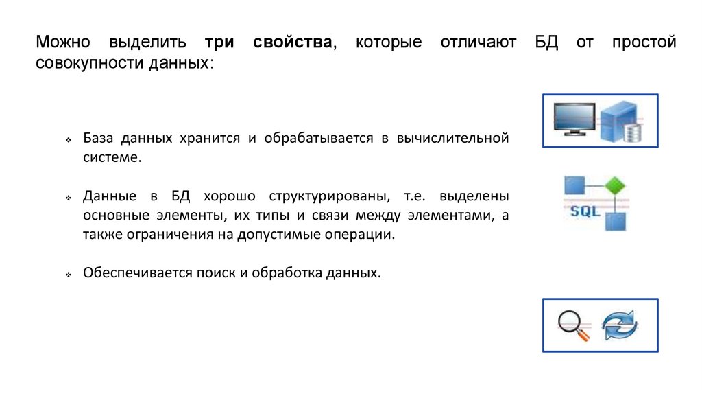 Основные понятия базы данных