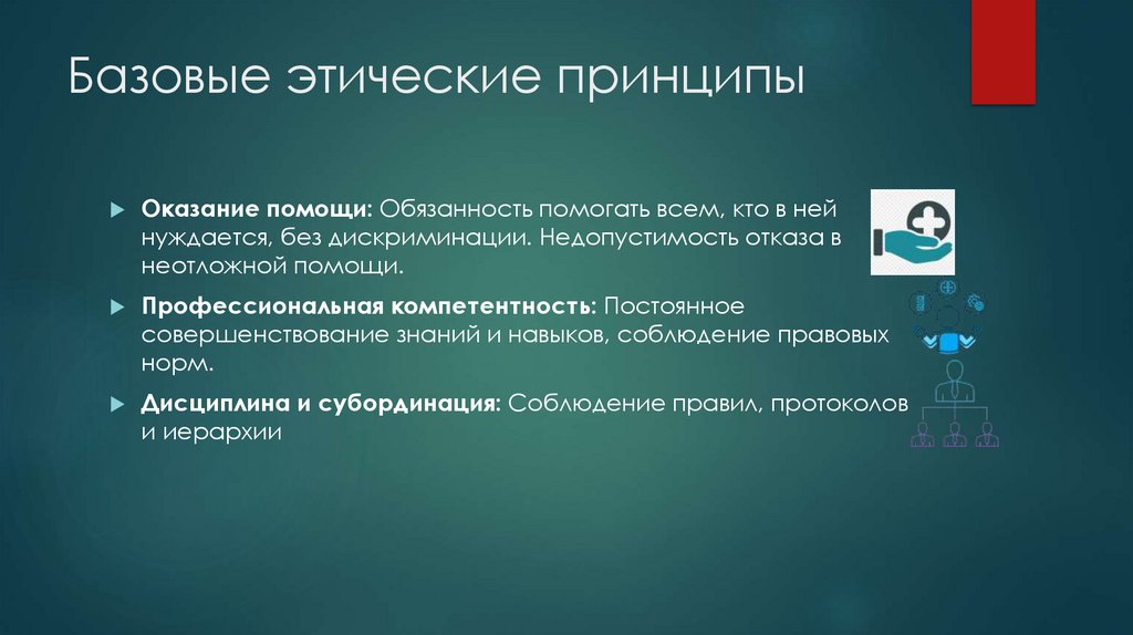 Базовые этические принципы