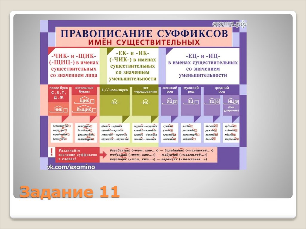 Задание 11
