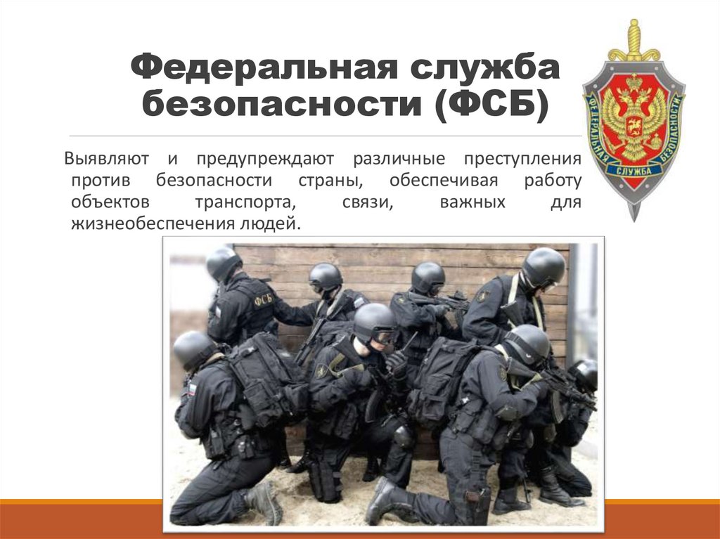 Федеральная служба безопасности (ФСБ)