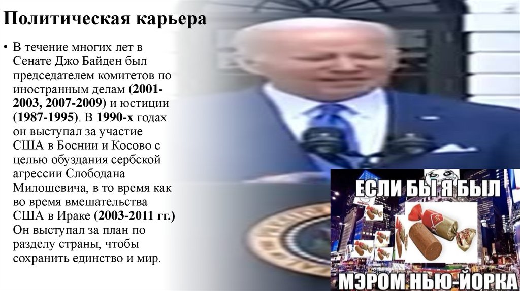 Политическая карьера