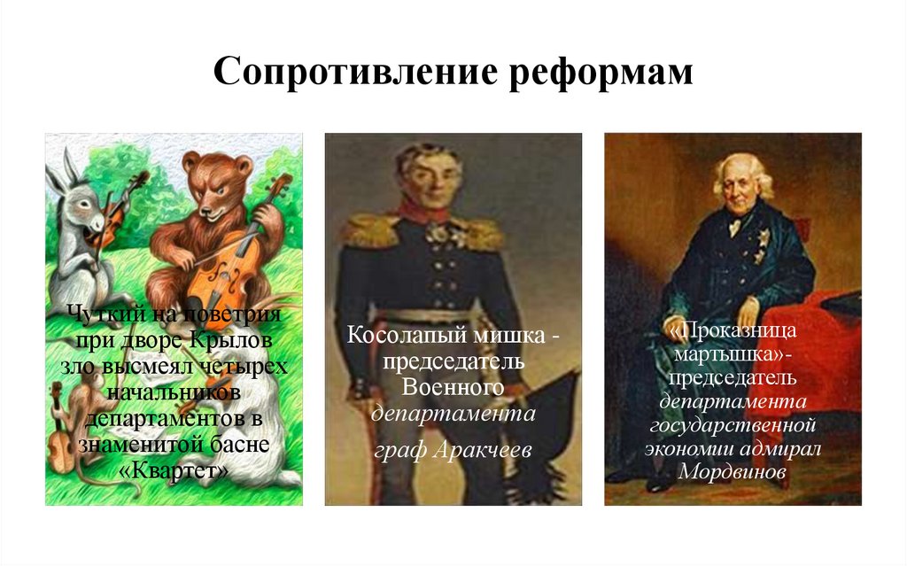 Сопротивление реформам