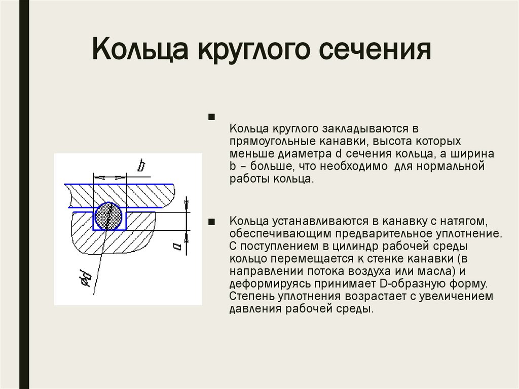 Кольца круглого сечения