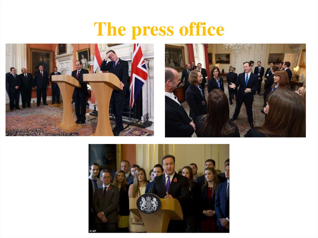 The press office