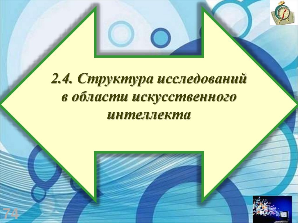 2.4. Структура исследований в области искусственного интеллекта