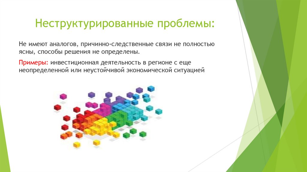 Неструктурированные проблемы: