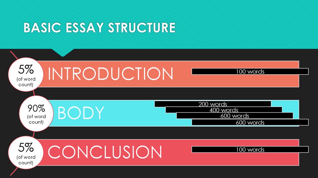 BASIC ESSAY STRUCTURE