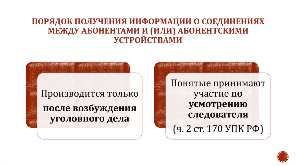 Порядок получения информации о соединениях между абонентами и (или) абонентскими устройствами