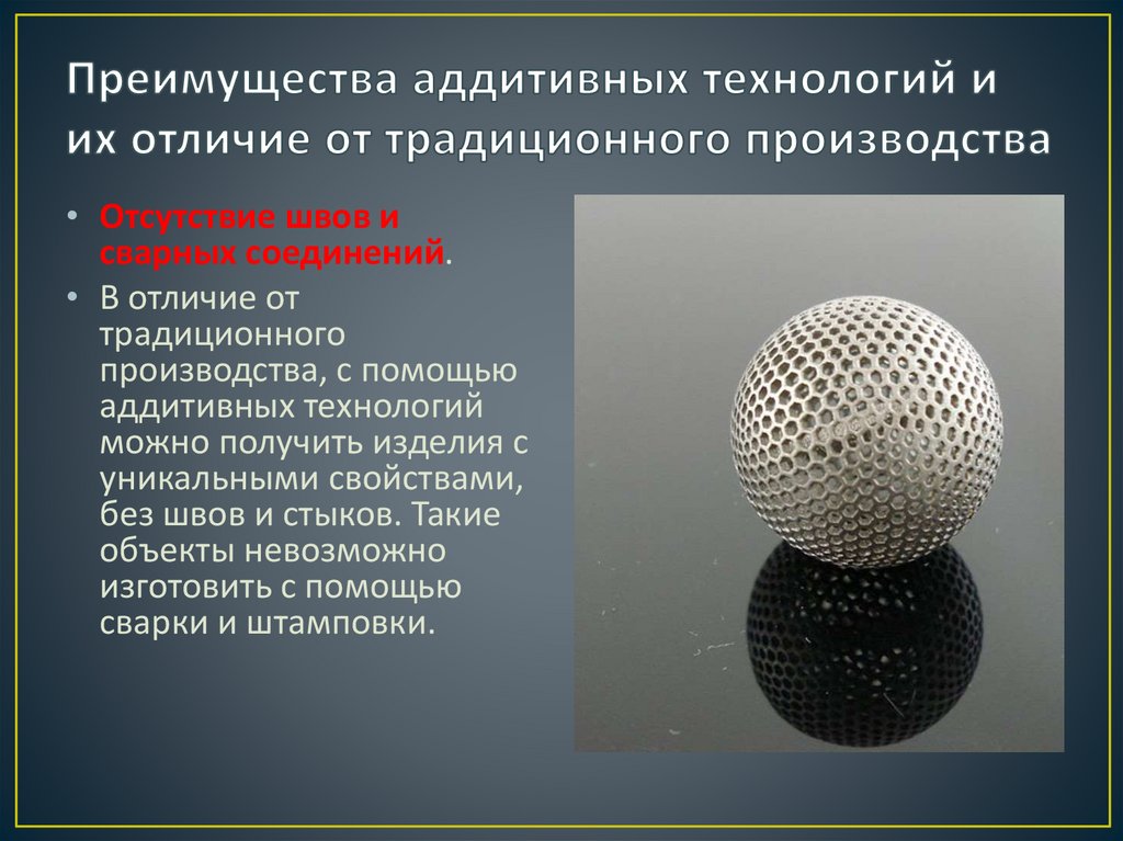 Преимущества аддитивных технологий и их отличие от традиционного производства
