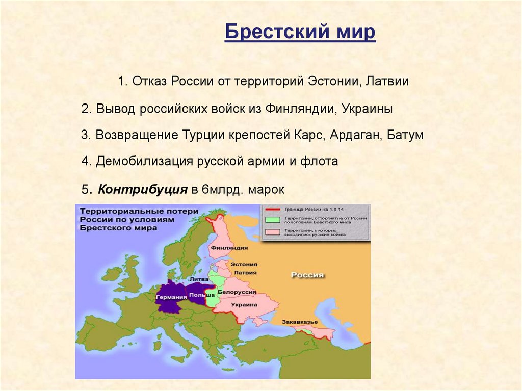 Брестский мир