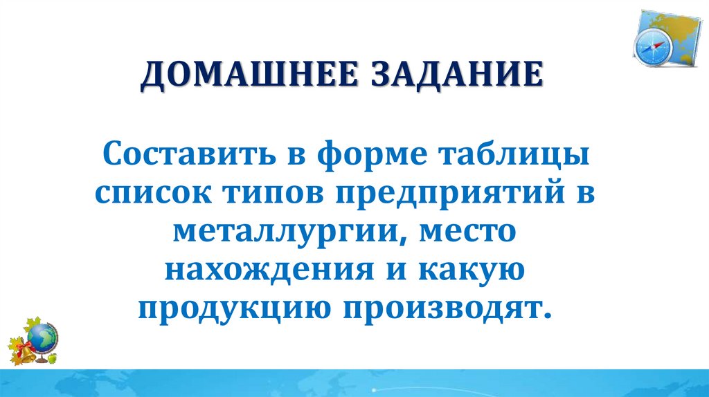 Домашнее задание