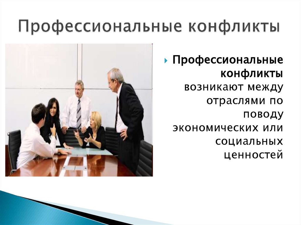 Профессиональные конфликты
