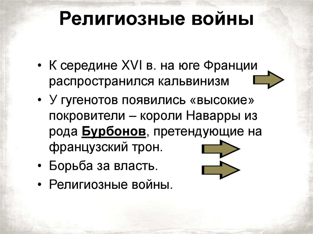 Религиозные войны