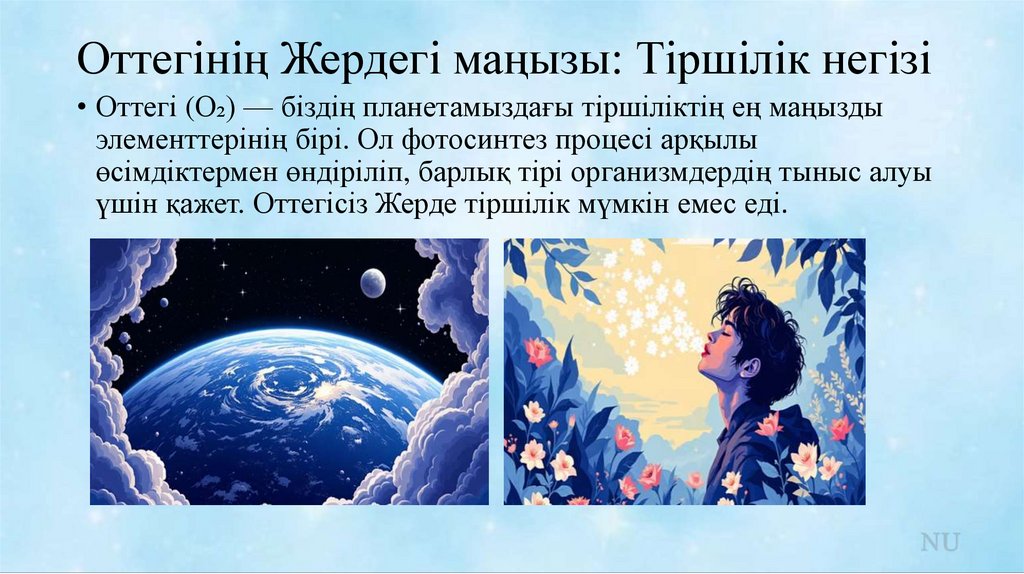 Оттегінің Жердегі маңызы: Тіршілік негізі