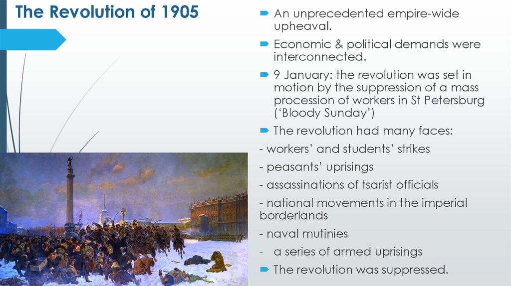 The Revolution of 1905